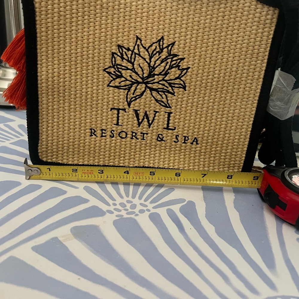 TWL Resort & Spa Woven Tote